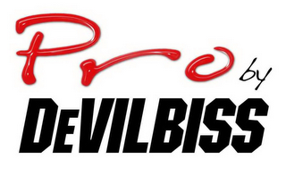 PRO BY DEVILBISS logo