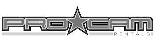 PRO CAM RENTALS logo