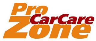 PRO CARCARE ZONE logo