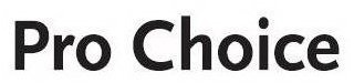PRO CHOICE logo