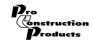 PRO CONSTRUCTION PRODUCTS logo