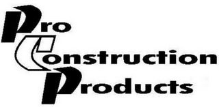 PRO CONSTRUCTION PRODUCTS logo
