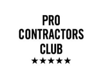 PRO CONTRACTORS CLUB logo