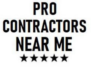 PRO CONTRACTORS NEAR ME logo