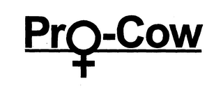 PRO-COW logo