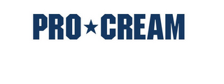 PRO CREAM logo