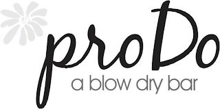 PRO DO A BLOW DRY BAR logo