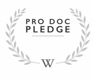 PRO DOC PLEDGE W logo