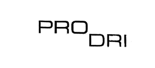PRO DRI logo