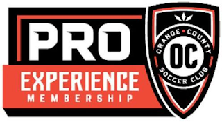 PRO EXPERIENCE MEMBERSHIP ORANGE COUNTYSOCCER CLUB OC logo
