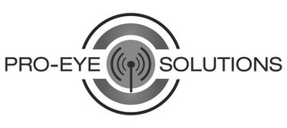 PRO-EYE SOLUTIONS logo