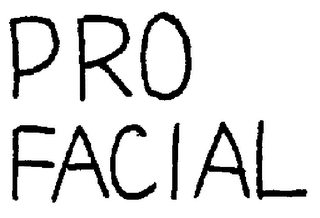 PRO FACIAL logo