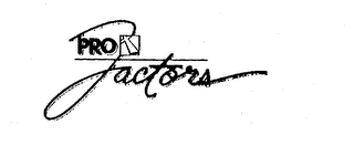 PRO FACTORS logo