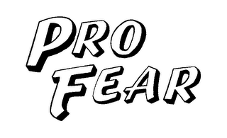 PRO FEAR logo