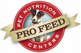 PRO FEED PET NUTRITION CENTERS logo