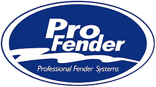 PRO FENDER PROFESSIONAL FENDER SYSTEMS logo