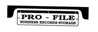PRO - FILE BUSINESS RECORDS STORAGE logo