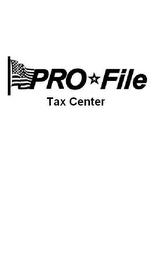 PRO-FILE TAX CENTER logo