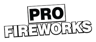 PRO FIREWORKS logo