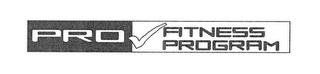 PRO FITNESS PROGRAM logo