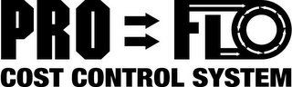 PRO FLO COST CONTROL SYSTEM logo
