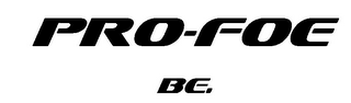 PRO-FOE BE. logo