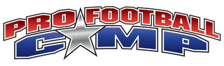 PRO FOOTBALL CAMP logo