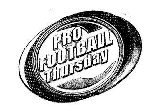 PRO FOOTBALL THURSDAY logo