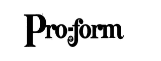 PRO-FORM logo
