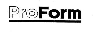 PRO FORM logo