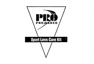 PRO FORMANCE SPORT LENS CARE KIT logo