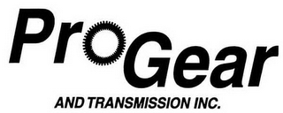 PRO GEAR AND TRANSMISSION INC. logo
