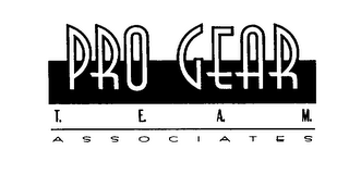 PRO GEAR T. E. A. M. ASSOCIATES logo