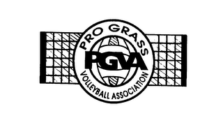 PRO GRASS PGVA VOLLEYBALL ASSOCIATION logo