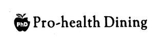 PRO-HEALTH DINING logo