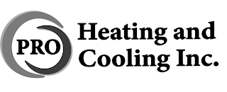 PRO HEATING AND COOLING INC. logo