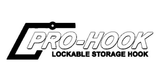 PRO-HOOK LOCKABLE STORAGE HOOK logo
