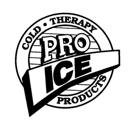 PRO ICE COLD THERAPY PRODUCTS logo