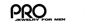 PRO JEWELRY FOR MEN logo