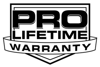 PRO LIFETIME WARRANTY logo