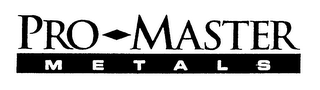 PRO MASTER METALS logo