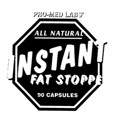 PRO-MED LABS ALL NATURAL INSTANT FAT STOPPER logo
