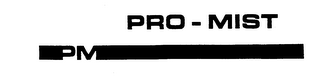 PRO-MIST PM logo