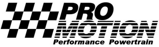 PRO MOTION PERFORMANCE POWERTRAIN logo