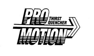 PRO MOTION THIRST QUENCHER logo