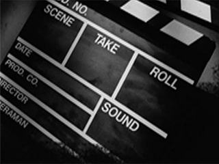 PRO NO SCENE TAKE ROLL DATE SOUND PROD CO DIRECTOR CAMERAMAN logo