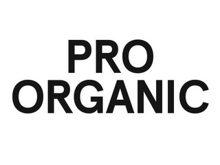 PRO ORGANIC logo