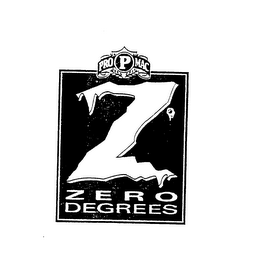 PRO P MAC Z ZERO DEGREES logo