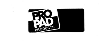 PRO PAD PRODUCTS logo