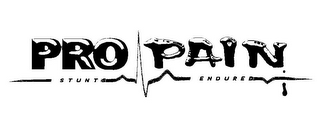 PRO PAIN STUNTS ENDURED logo